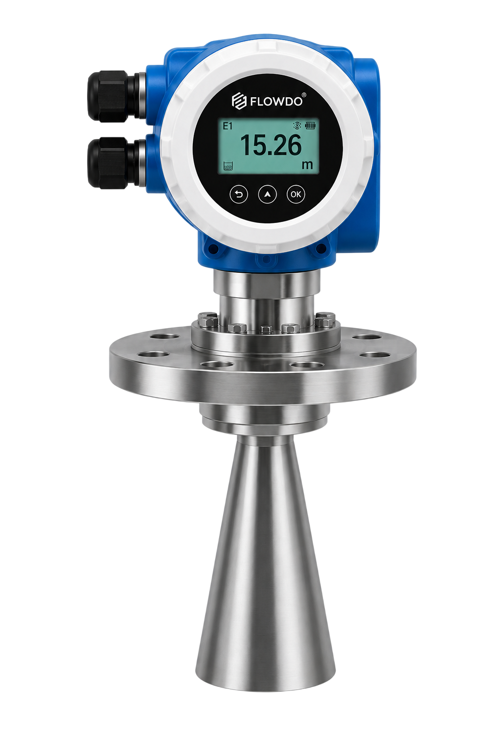 FlowDo Radar Level Transmitter for non-contact industrial tank level measurement