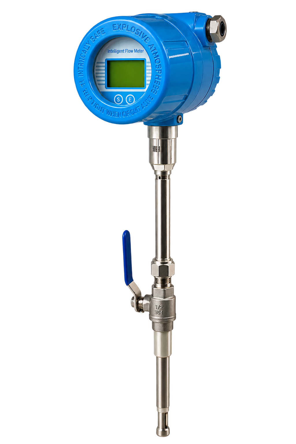 FlowDo Thermal Mass Flow Meter for industrial gas mass flow measurement
